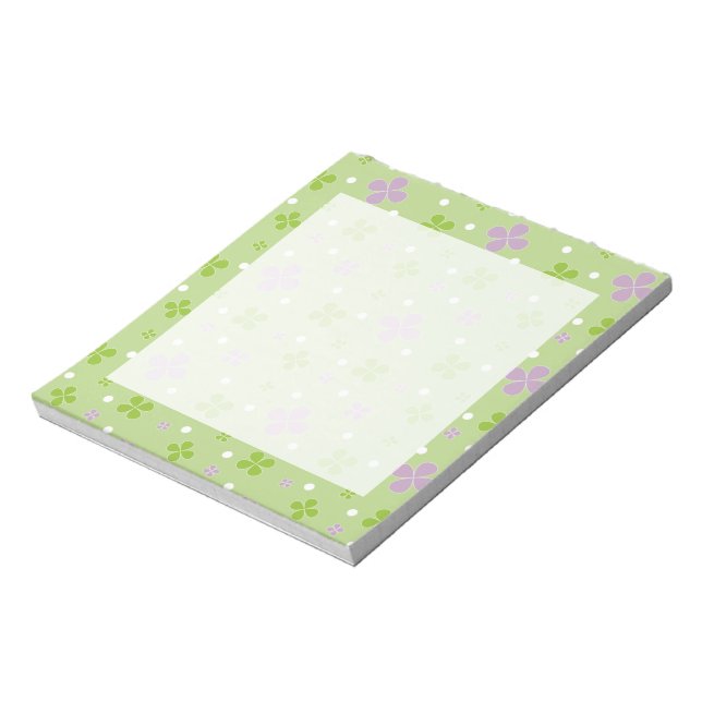 Shamrock Notepad (Rotated)