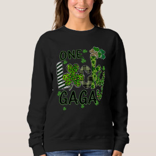 Shamrock One Lucky Gaga St Patrick's Day Sweatshirt