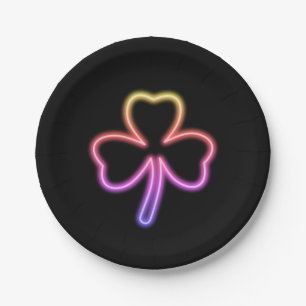 Shamrock Paper Plate
