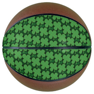 Shamrock Pattern Basketball