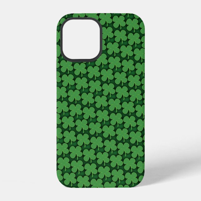 Shamrock Pattern iPhone Case (Back)