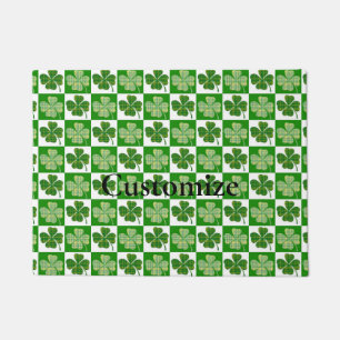 Shamrock Pattern Thunder_Cove Doormat