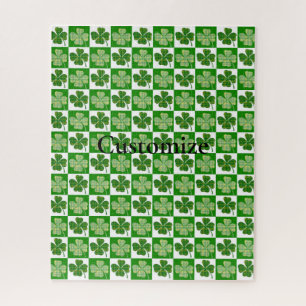 Shamrock Pattern Thunder_Cove Jigsaw Puzzle
