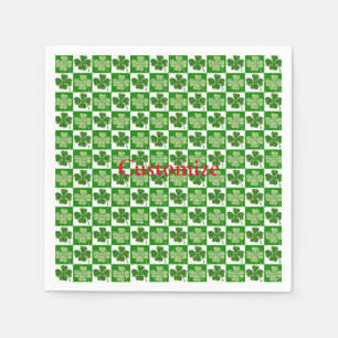 Shamrock Pattern Thunder_Cove Napkin