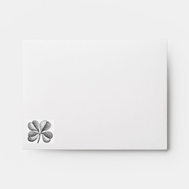 Shamrock Peronalized Envelope (Front)