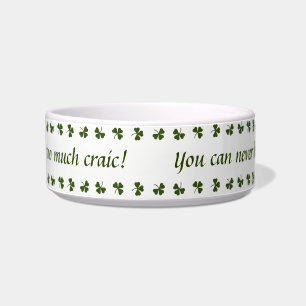 Shamrock Pet Bowl