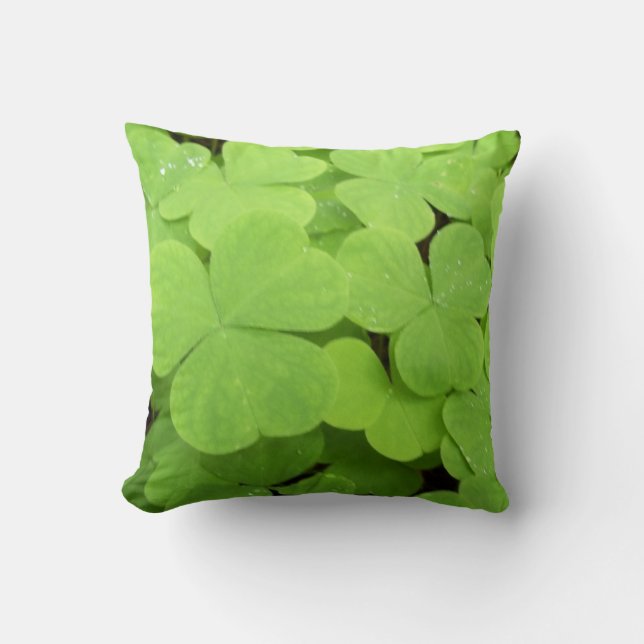 Shamrock Pillow (Front)