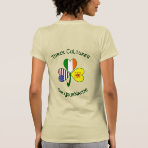 Shamrock Scotland Lion Rampant Ireland USA Women's T-Shirt