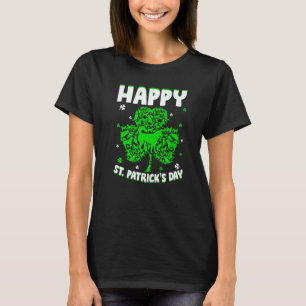 Shamrock Siberian Husky Dog St Patrick S Day Irish T-Shirt