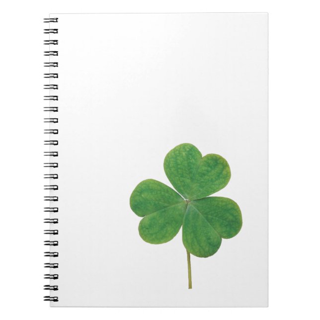 Shamrock Spiral Notebook (Front)
