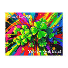 [Shamrock Splash] Rainbow Paint Splatter Good Luck