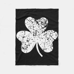 Shamrock St. Patricks Day Ireland Pride Irish Gree Fleece Blanket