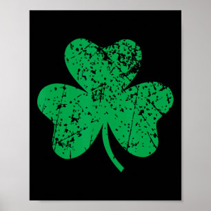 Shamrock St. Patricks Day Ireland Pride Irish Gree Poster
