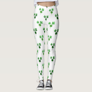 Shamrock St Patrick's Day Leggings