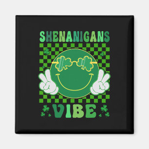 Shamrock St Patricks Day Shirts Women Men Kids Gro Magnet