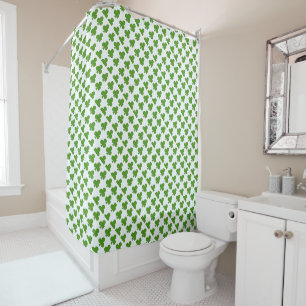 Shamrock St. Patrick's Day  Shower Curtain