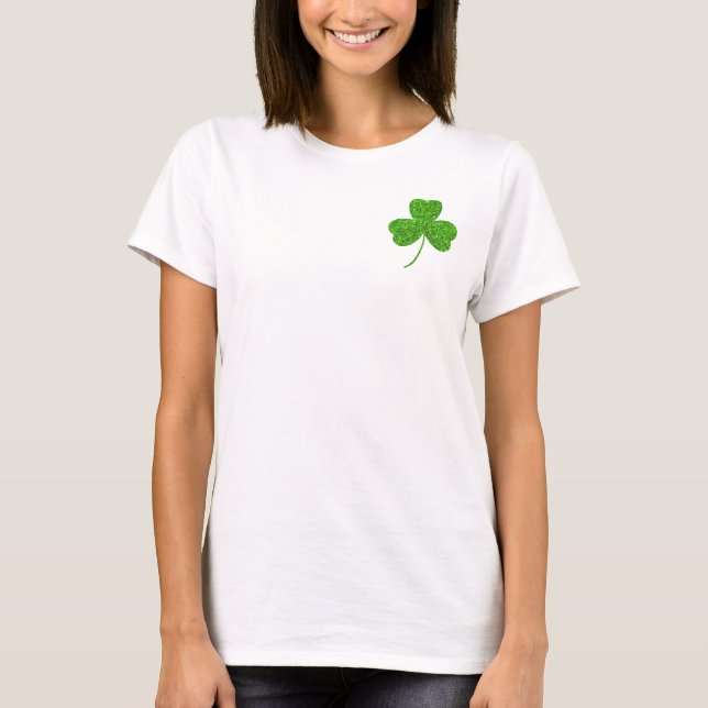 Shamrock St. Patrick's Day T-Shirt (Front)