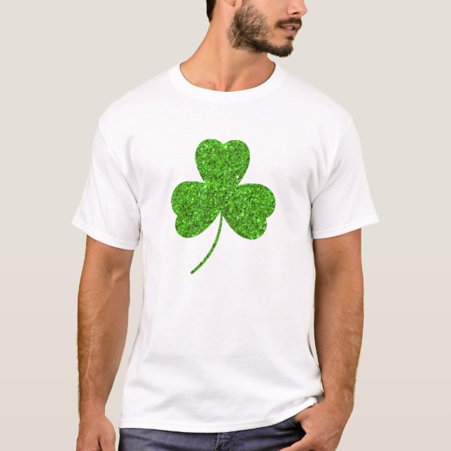 Shamrock St. Patrick's Day T-Shirt (Front)