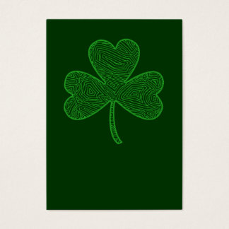 Shamrock St. Patrick's Day Wallet Cards