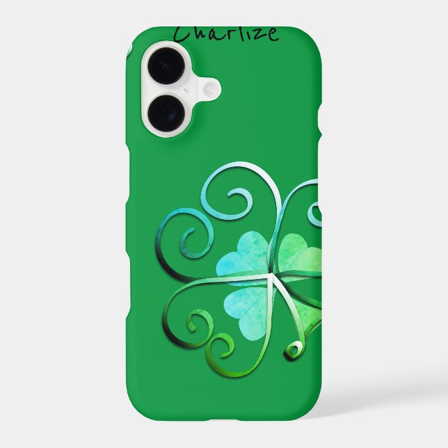 Shamrock St. Patrick's W/Name (Back)
