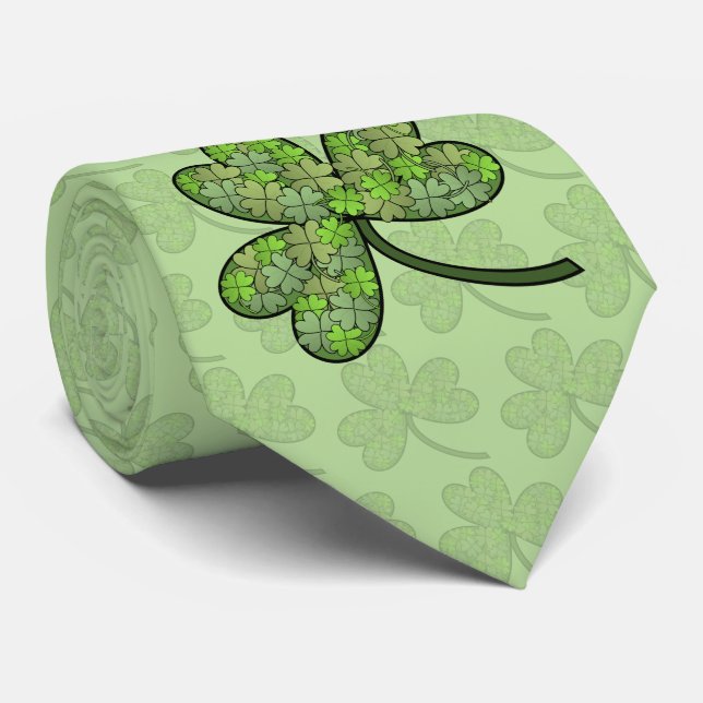Shamrock Tie (Rolled)