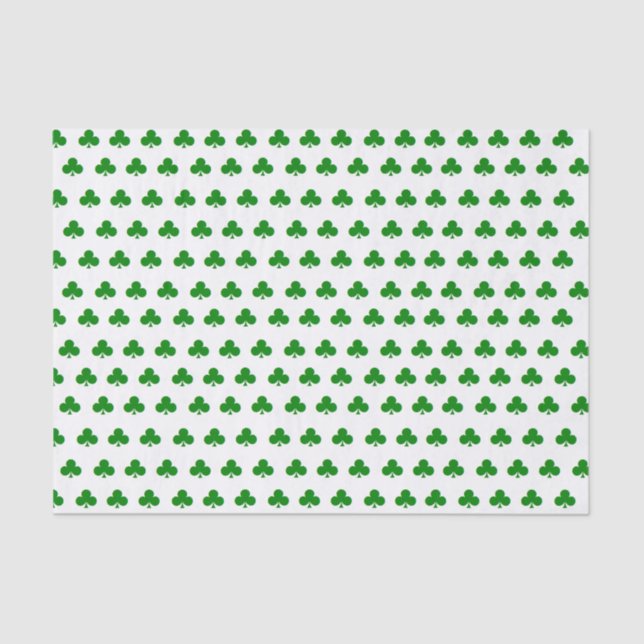 "Shamrock" Tissue Paper (Front)