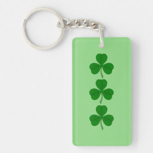 Shamrock Trio Key Ring