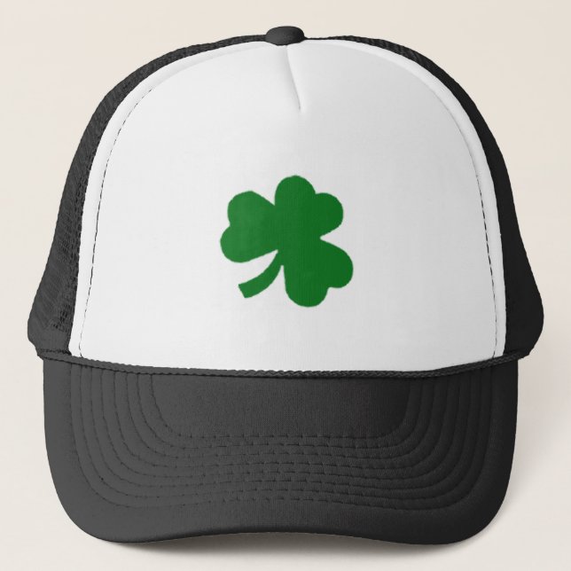 shamrock trucker hat (Front)