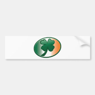 Shamrock v4 bumper sticker