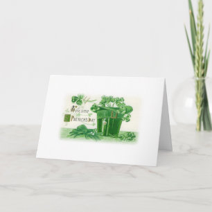 Shamrock Wishes Card