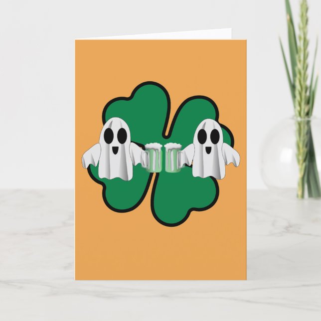 Shamrocked and Sheet-faced Card (Front)