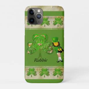 Shamrocks & a Leprechaun  Case-Mate iPhone Case