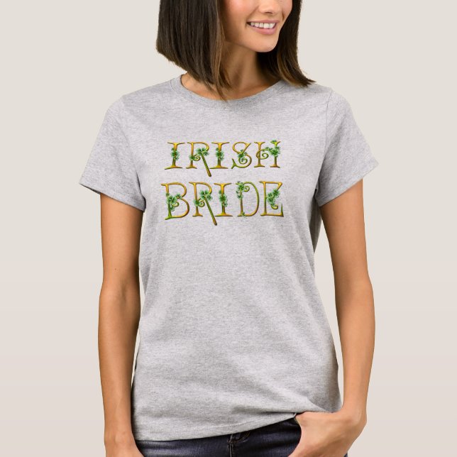 Shamrocks and Gold T-Shirt (Front)