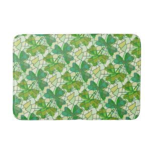Shamrocks  bath mat