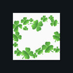 Shamrocks Canvas Print<br><div class="desc"></div>