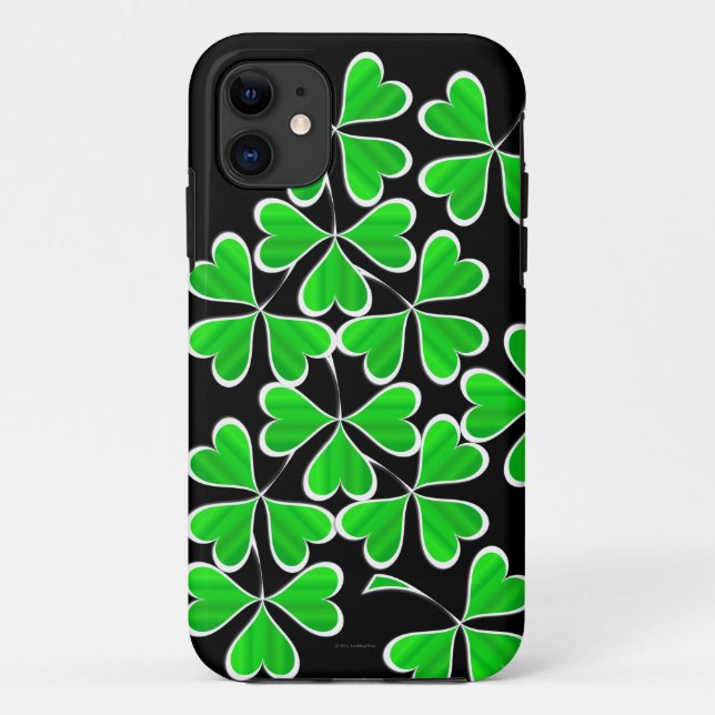 Shamrocks Case-Mate iPhone Case (Back)