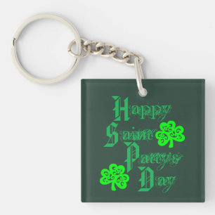 SHAMROCKS KEY RING