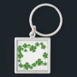 Shamrocks Key Ring<br><div class="desc"></div>