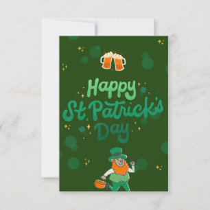 "Shamrocks & Shenanigans: A St. Patrick's Day  RSVP Card