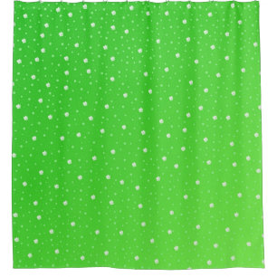 shamrocks shower curtain