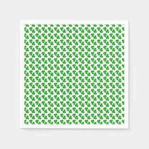 Shamrocks Small clovers 3-leaf Napkin