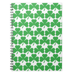 SHAMROCKS! SPIRAL NOTEBOOK