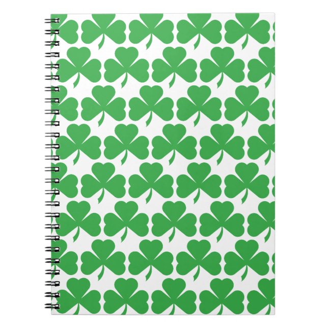 SHAMROCKS! SPIRAL NOTEBOOK (Front)