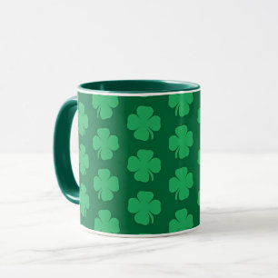 Shamrocks, symbol of St. Patrick's Day, Mug