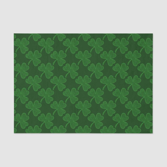 Shamrocks Tissue Paper (Front)