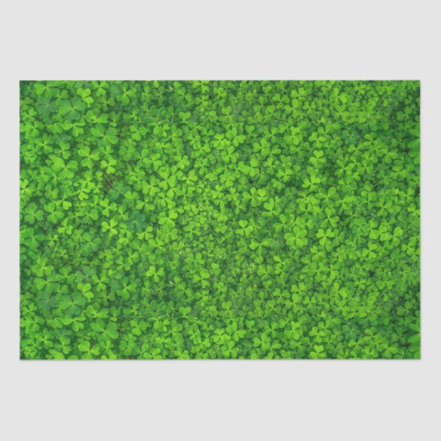 Shamrocks Tissue Paper (Front)