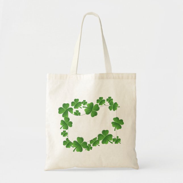 Shamrocks Tote Bag (Front)