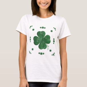 Shamrocks - vintage style T-Shirt
