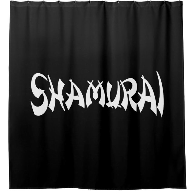 SHAMURAI SHOWER CURTAIN (Front)