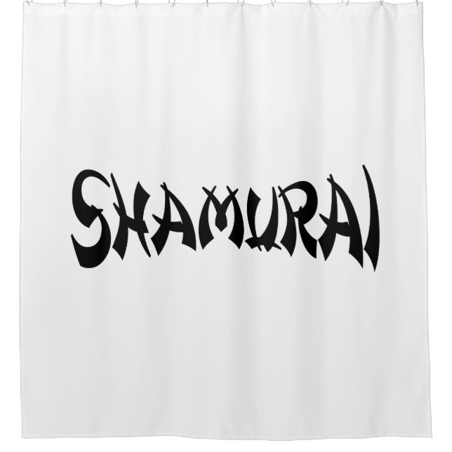 SHAMURAI SHOWER CURTAIN (Front)